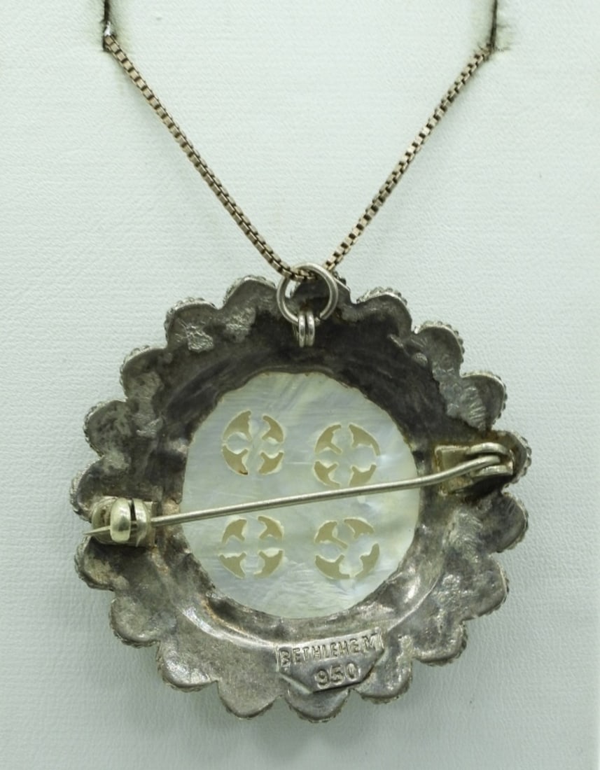 Bethlehem 950 Silver Necklace - 2