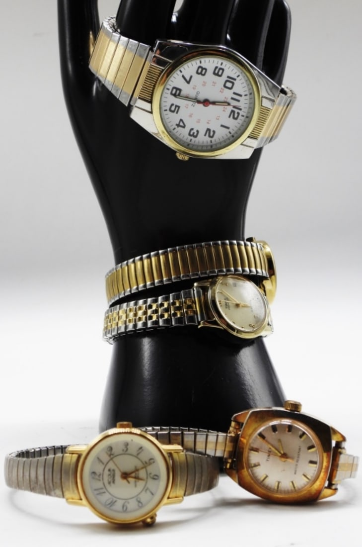 (5) Two-Tones Watches