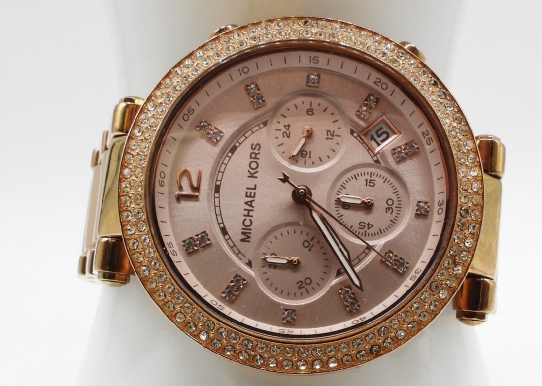 MICHAEL KORS MK6307 Ritz Rose Gold Blush (1 of 2)