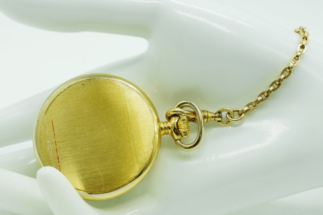 Valcain Open Window Pocket Watch - 2