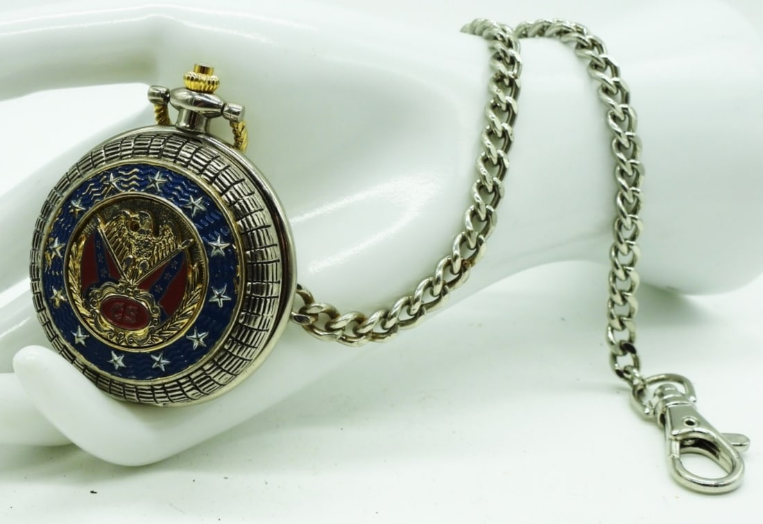 Franklin Mint Confederate Pocket Watch (1 of 4)