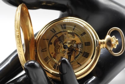 Half Hunter Pocket Watch