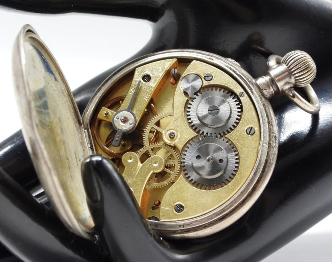 Antique Open Face Pocket Watch - 3