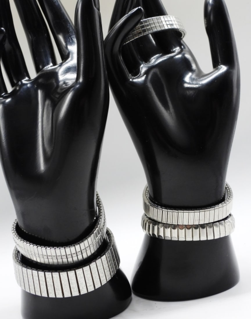 (5) Silver-Tone Watches - 2