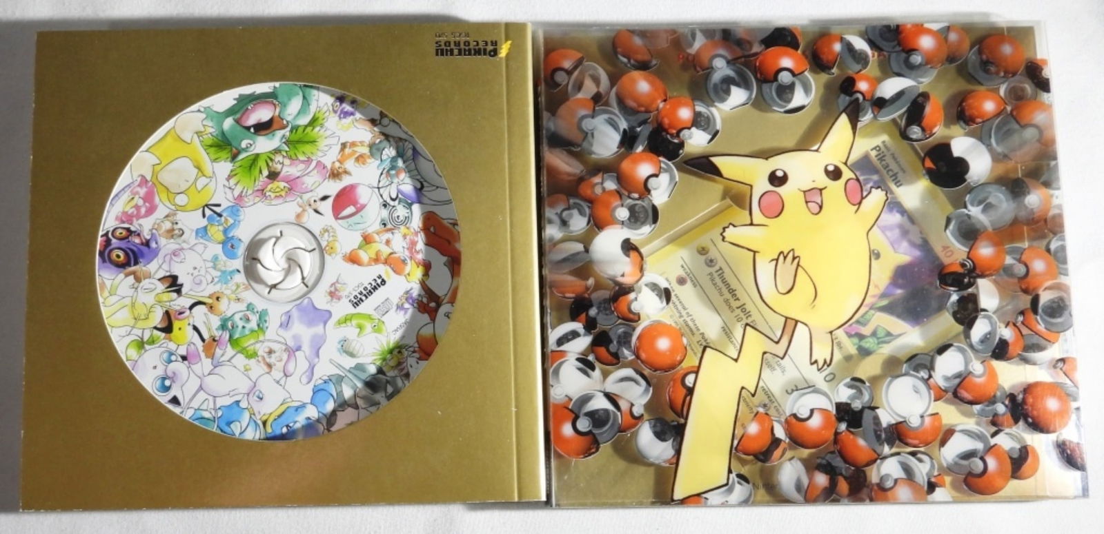 Pokemon Japanese CD & Promo Card 1998: Unsealed (comes with the original wrapper) Pokemon Japanese Best of Collection CD & promo card Pikachu 58/102. Shadowless