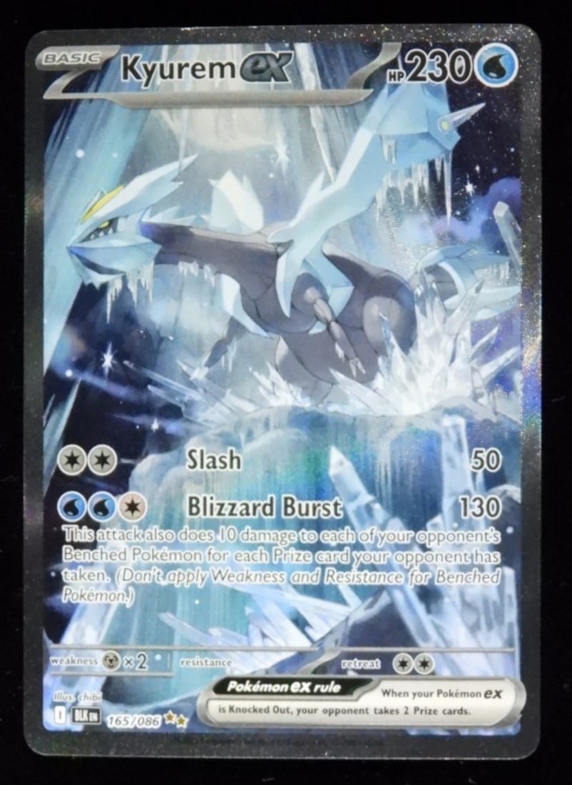 Kyurem EX 165/086 SIR Black Bolt VG: Basic HP230 Blk EN 1