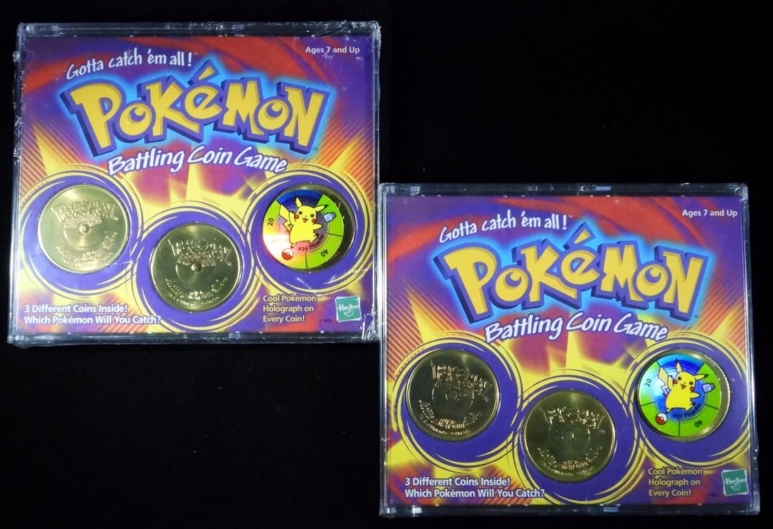(2) Gotta Catch 'Em All PokÃ©mon Battling Coin (1 of 2)