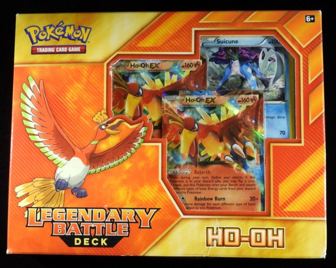 Pokemon Legendary Battle Deck HO-OH Sealed: The trading card set is factory sealed. Box does have some wear. 2017 The Pokemon Company International