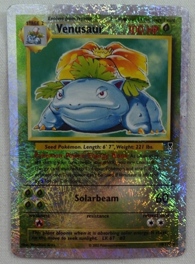 Venusaur Hologram Pokemon Card: Buy now!