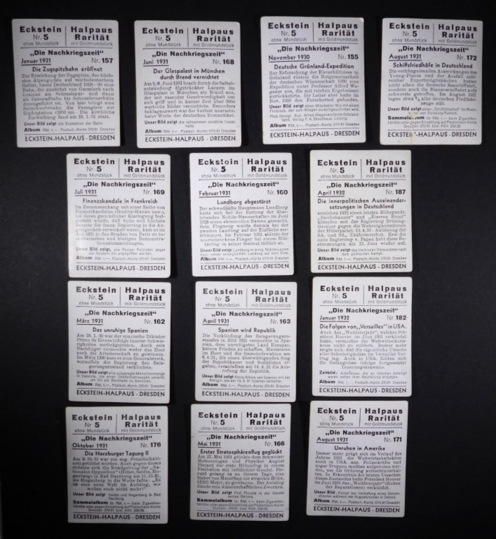 (25) Eckstein-Halpaus-Dresden Cards - 4
