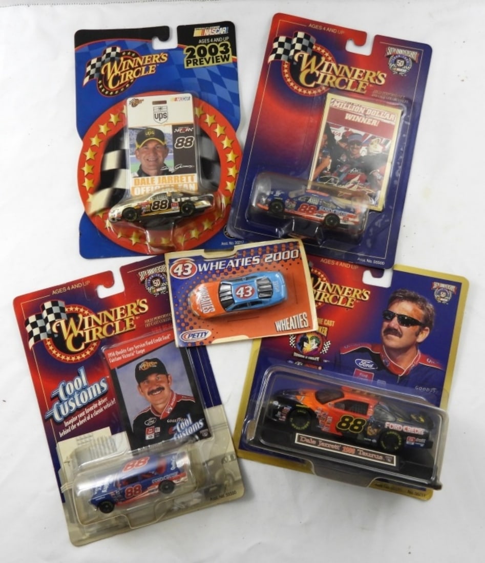 (5) NASCAR WinnersCircle & More: All still in original packages