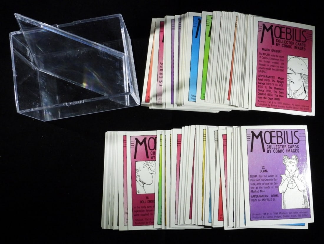 Moebius Collector Cards By Comic Complete Set - 2