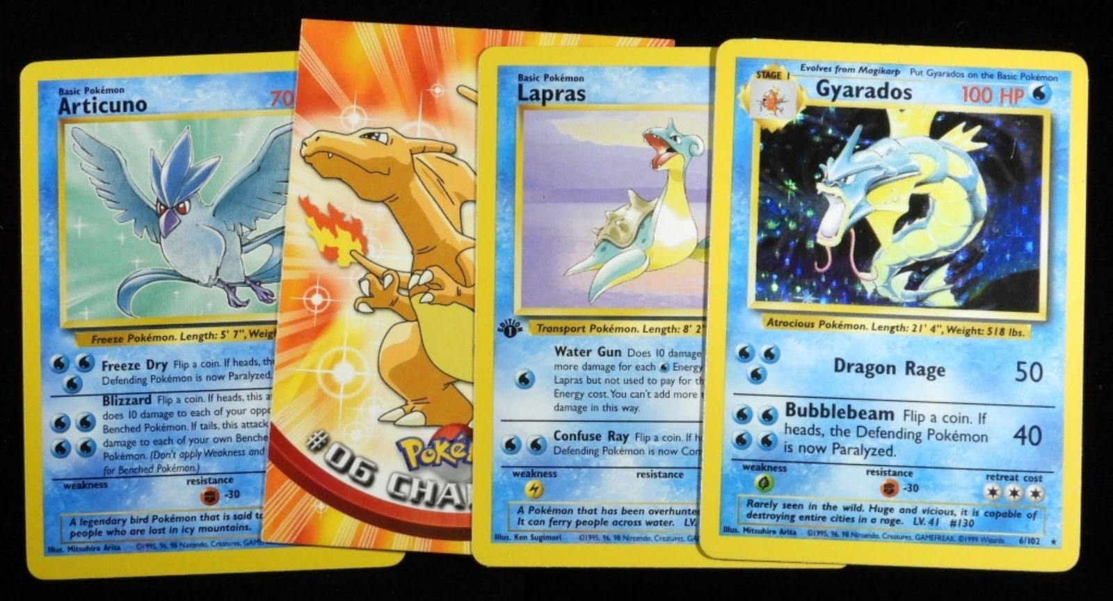 (4) Pokemon Cards (1 of 2)