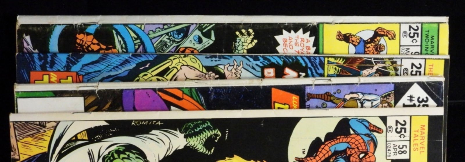 (4) Mixed Marvel Comics G/VG - 3