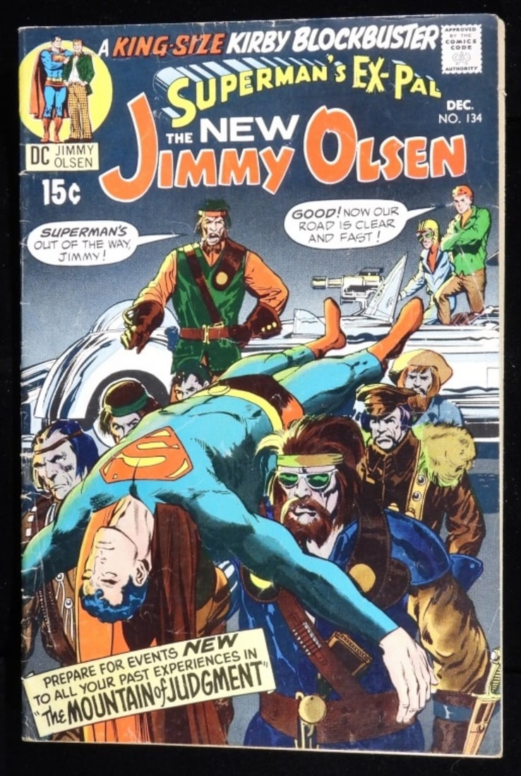 Superman's Ex-Pal Jimmy Olsen # 134 1970 VG: There is some wear along the spine.