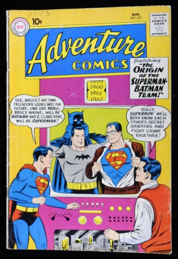 Adventure Comics #275 G-VG: (There is a bit of writing on the cover.) Number: 275