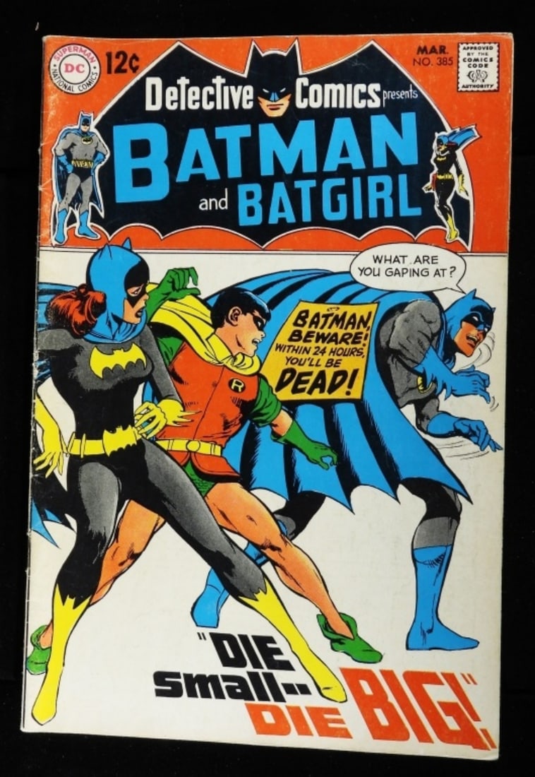 Detective Comics #385 (1969)Â: Neal Adamâ€™s Cover