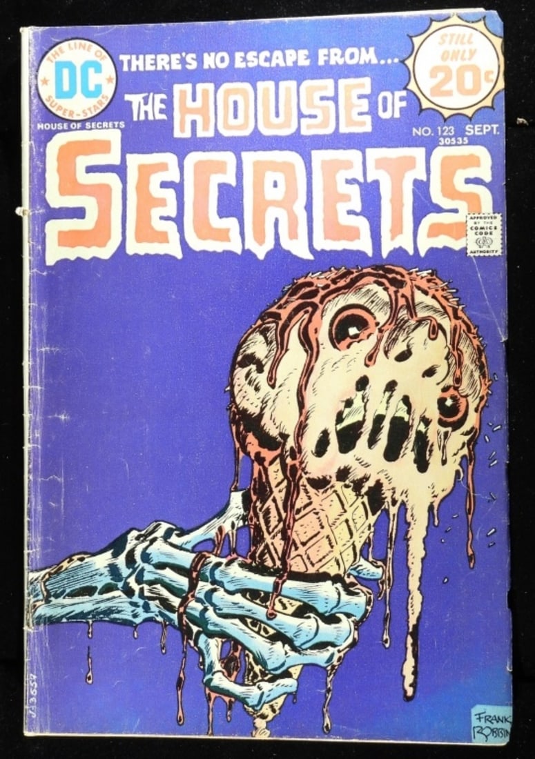 1974 The House Of Secrets G-VG: Number: 123 (there is some rolling along the spine.)