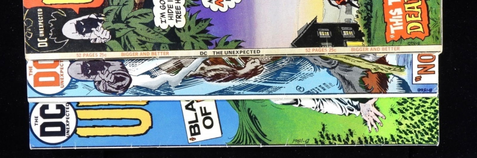 (3) DC Mixed Unexpected Comics VG - 3