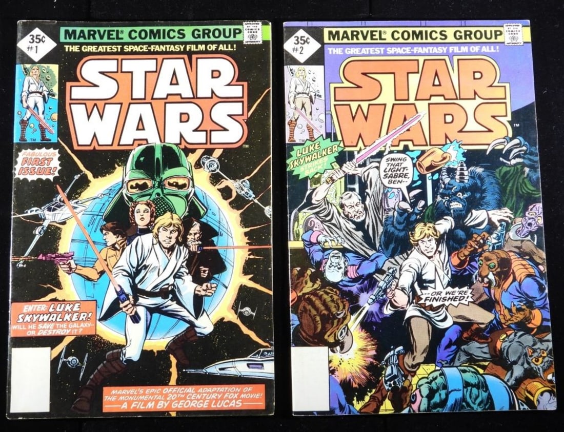 (2) Star Wars Reprints VG: Numbers: 1 & 2