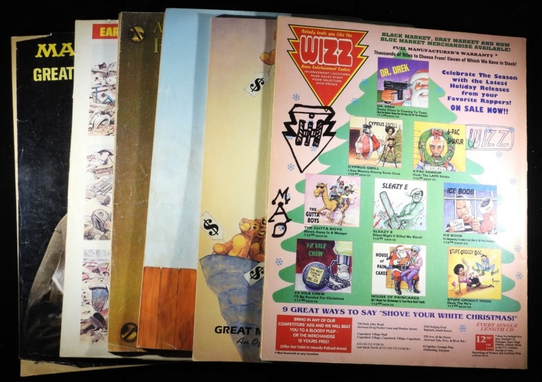 (6) Mad Magazines - 2