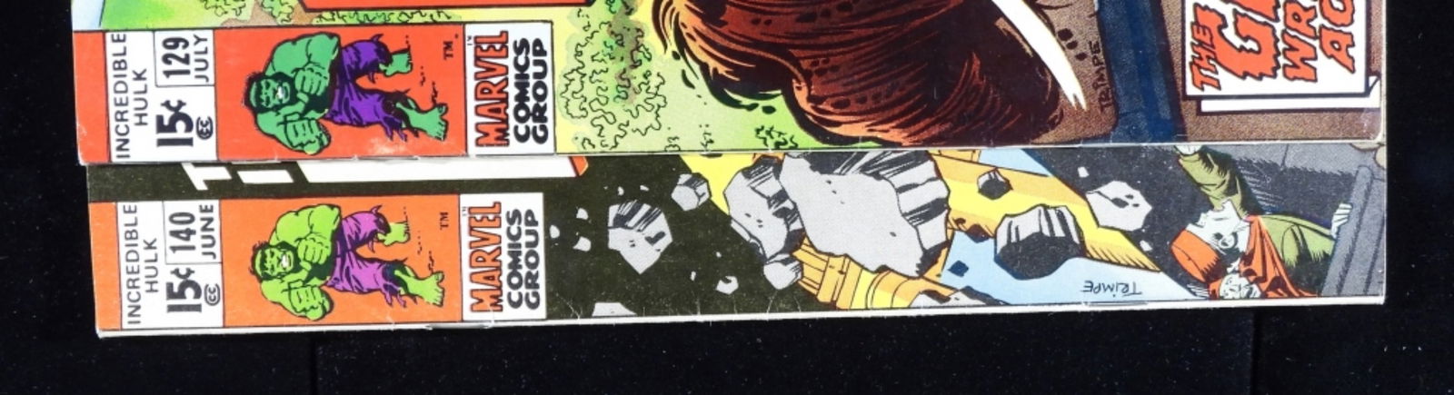 (2) Mixed Hulk Comics VG - 4