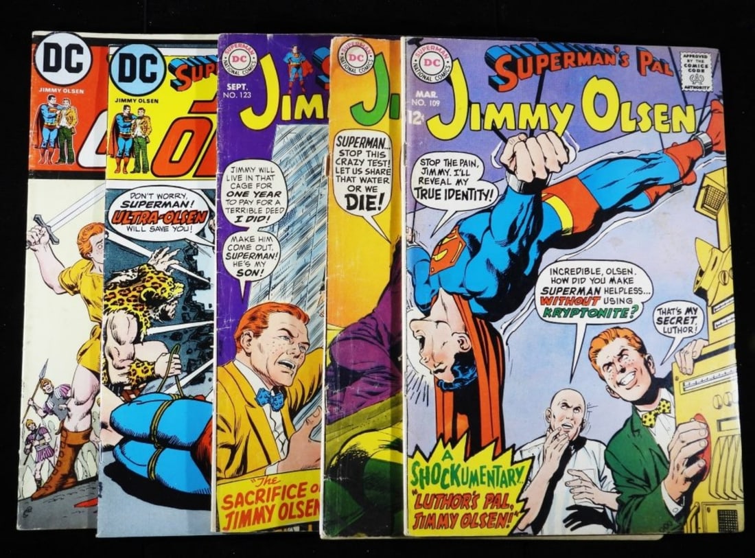 Superman's Pal Jimmy Olsen G-VG: Numbers: 109, 115,123, 158, & 159