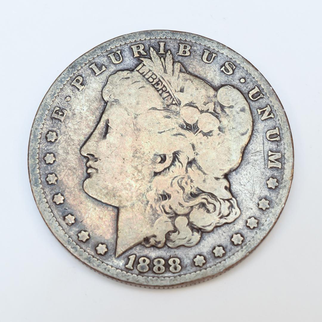 Morgan Silver Dollar 1888 0  Antique Coin (1 of 2)