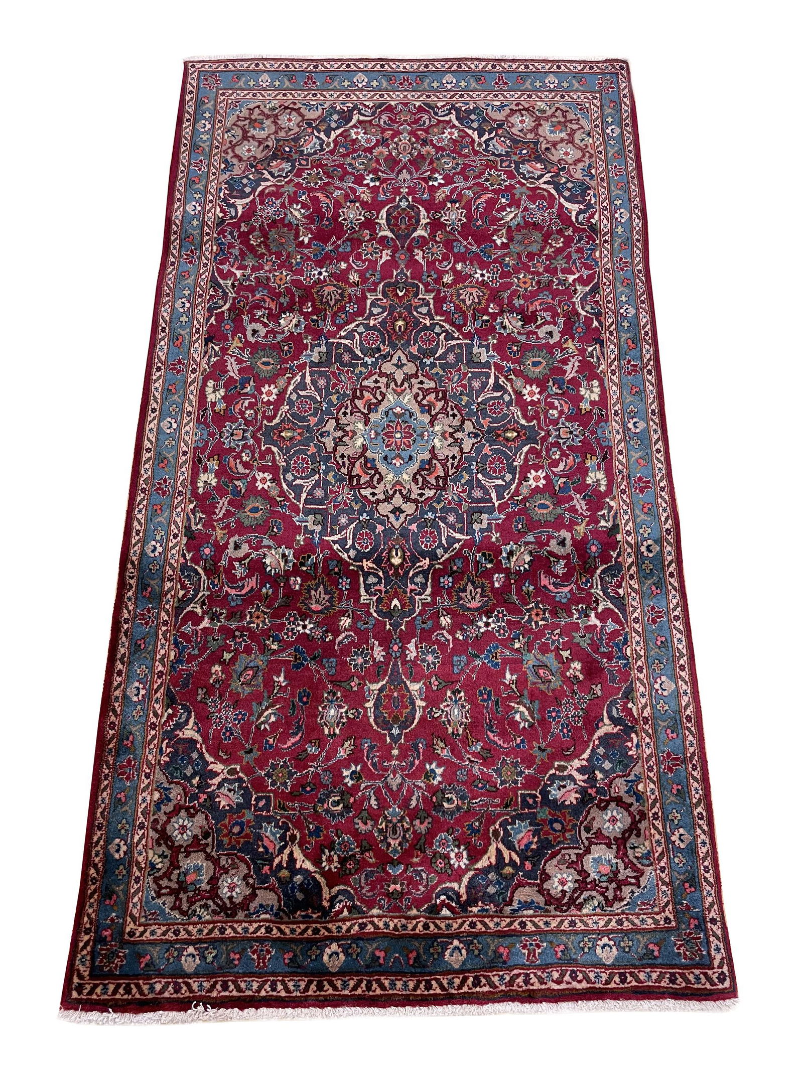 Persian persian palace quality kashan m306 rug wool (1 of 8)