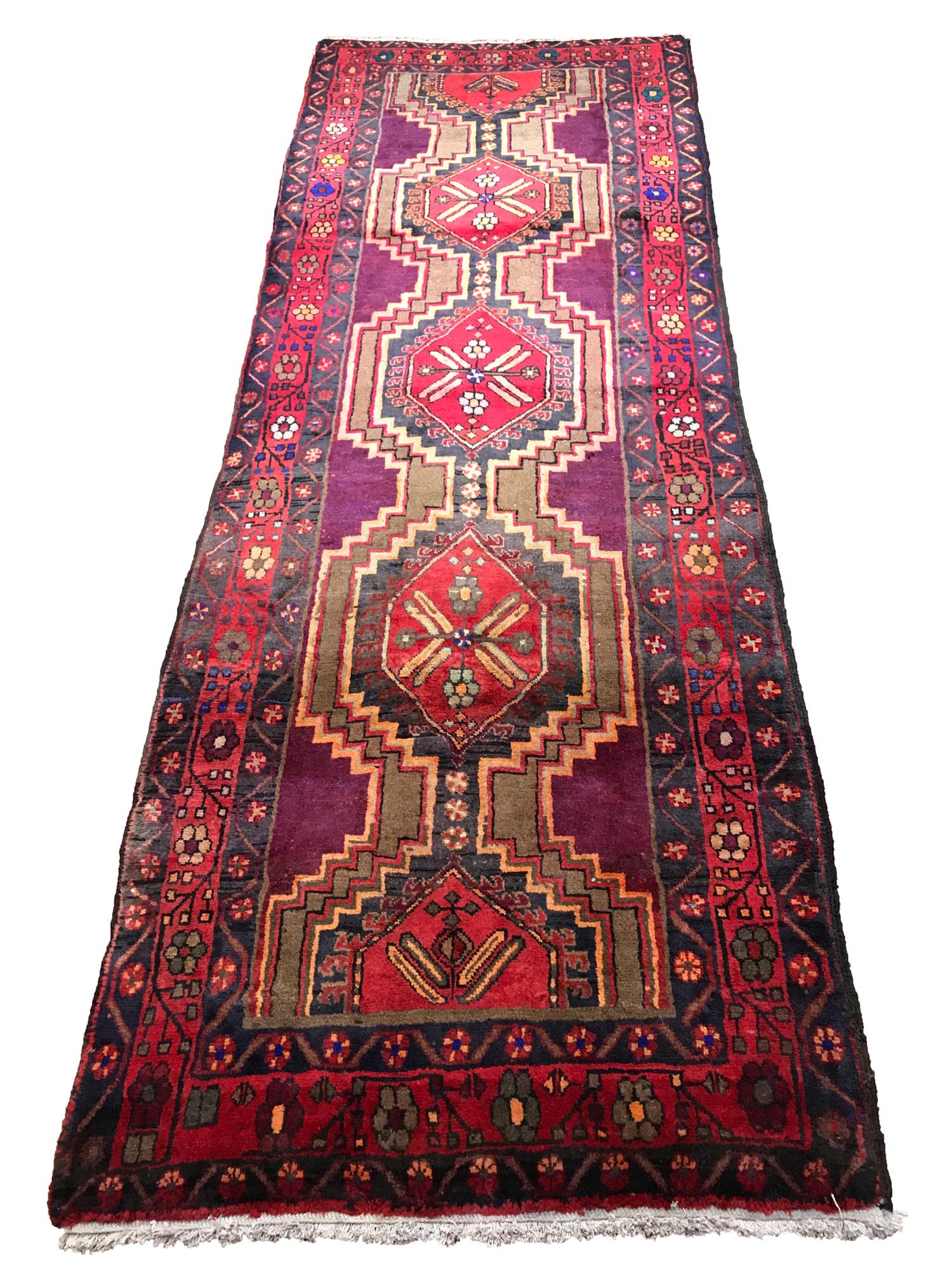 Persian serapi 431 vintage  syle rug wool pile vintage (1 of 6)