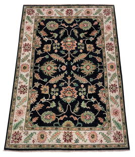 Persian palace quality very fine weave aproximatley 300 knoths per square inch Tabriz M373 rug wool: magnificent Wool Persian Hand knotted fine palace quality Tabriz M373 hand Knotted rug. very fine weave aproximatley 300 knoths per square inch Size 5'6"x8' perfect condition (see photo)Extremely