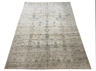 Persian palace quality very fine weave Tribal D156 rug wool pile hand knotted