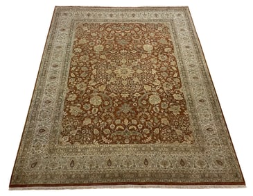 Persian palace quality very fine weave Tabriz D135 hand knotted