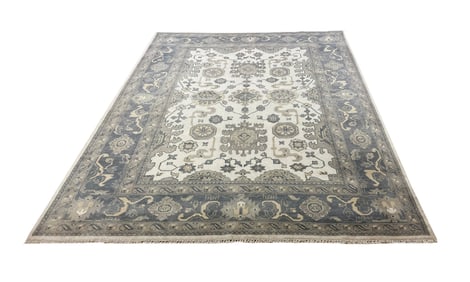 Persian  palace quality very fine weave      Oushak M259 rug wool pile  hand knotted