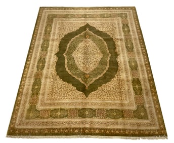 Persian  palace quality very fine weave      Tabriz D142 rug wool pile  hand knotted