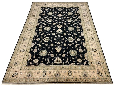 Persian  palace quality very fine weave      Peshawer D143 rug wool pile  hand knotted