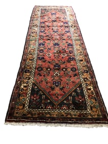 Persian Kashan KH 2401 rug wool pile vintage hand knotted in Iran