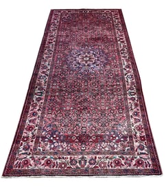 Persian Bijar 4405a pile vintage hand knotted in Iran