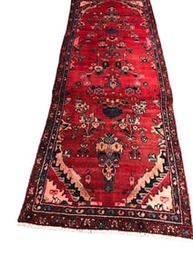 Persian Saruq 567 rug wool pile vintage hand knotted in Iran