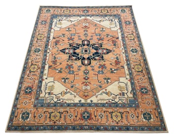 Persian palace quality very fine weave Serapi D160 hand knotted