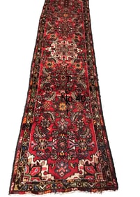 Persian Saruq 40 rug wool pile vintage hand knotted in Iran