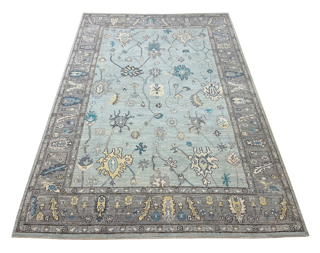 Persian palace quality very fine weave peshawer d168 hand knotted