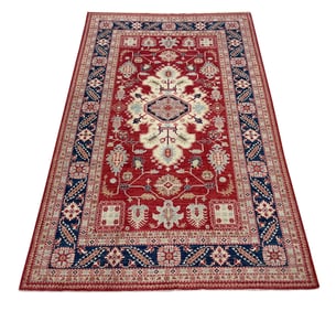Persian  palace quality very fine weave      super kazak d178 hand knotted
