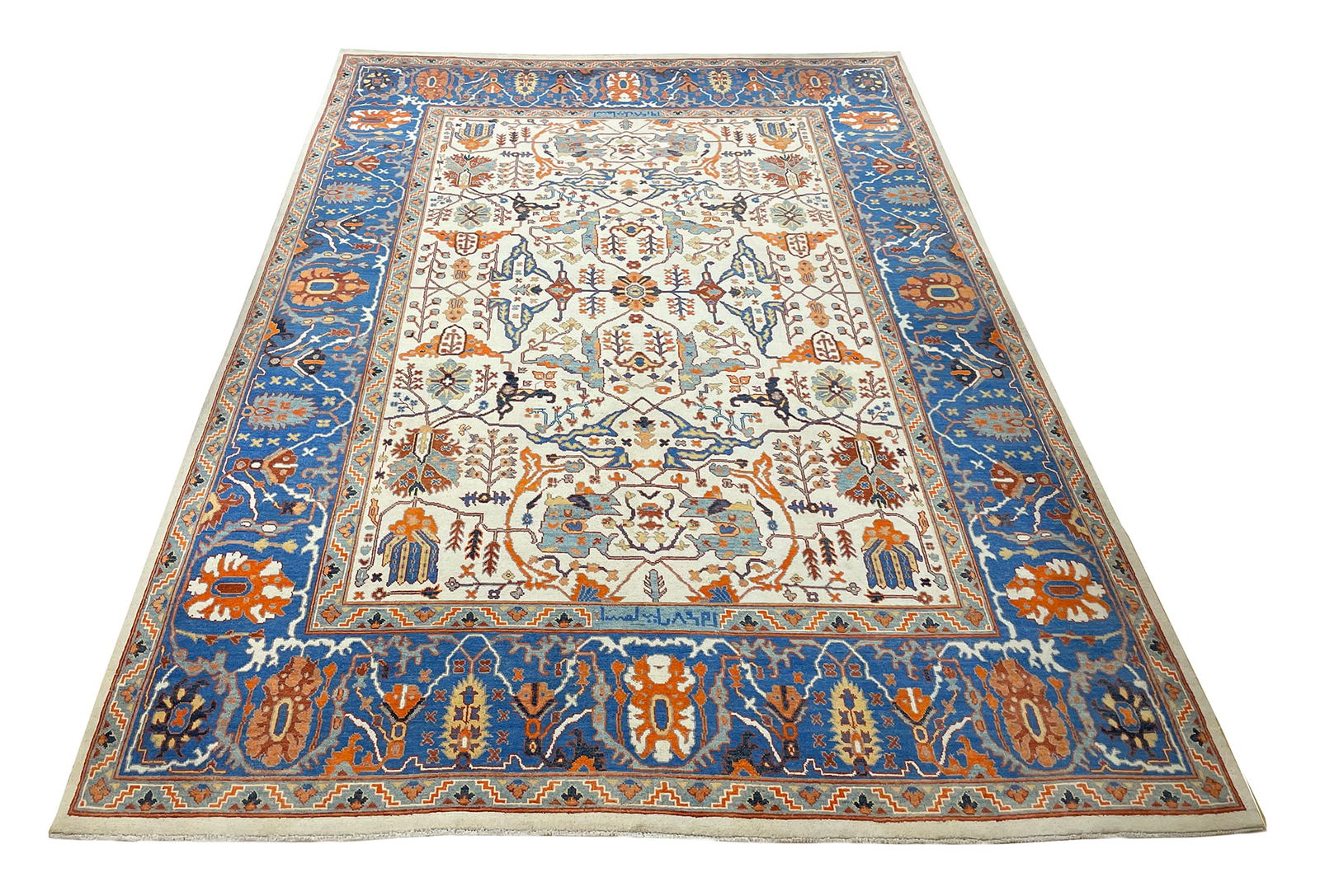 Persian palace quality very fine weave Serapi d181 hand knotted