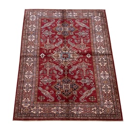 Persian palace quality very fine weave kazak d176 hand knotted