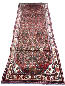 Bijar 584 rug wool pile vintage hand knotted in Iran rug