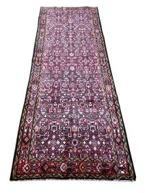 Persian Bijar 647 rug wool pile vintage hand knotted in Iran