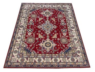Persian  Kazak D161 Size 8'2" x 9'10" hand knotted