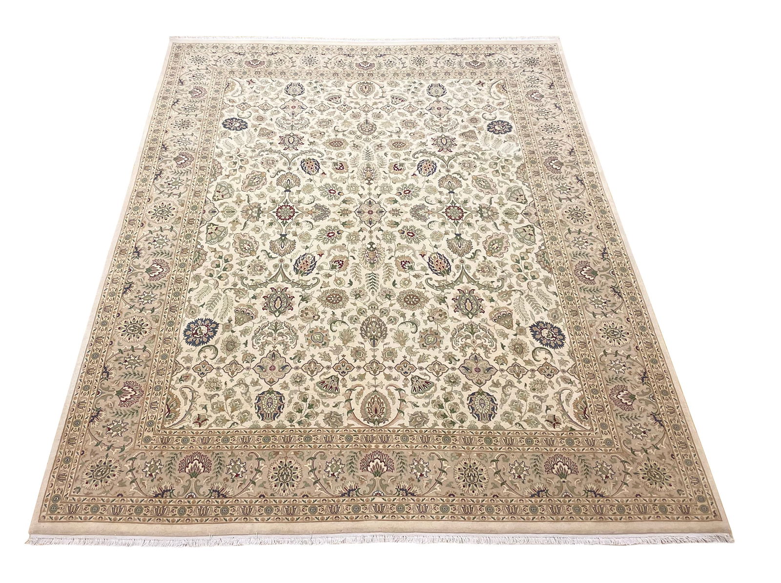 Persian Peshawer D167 8' x 10'1" hand knotted (1 of 7)