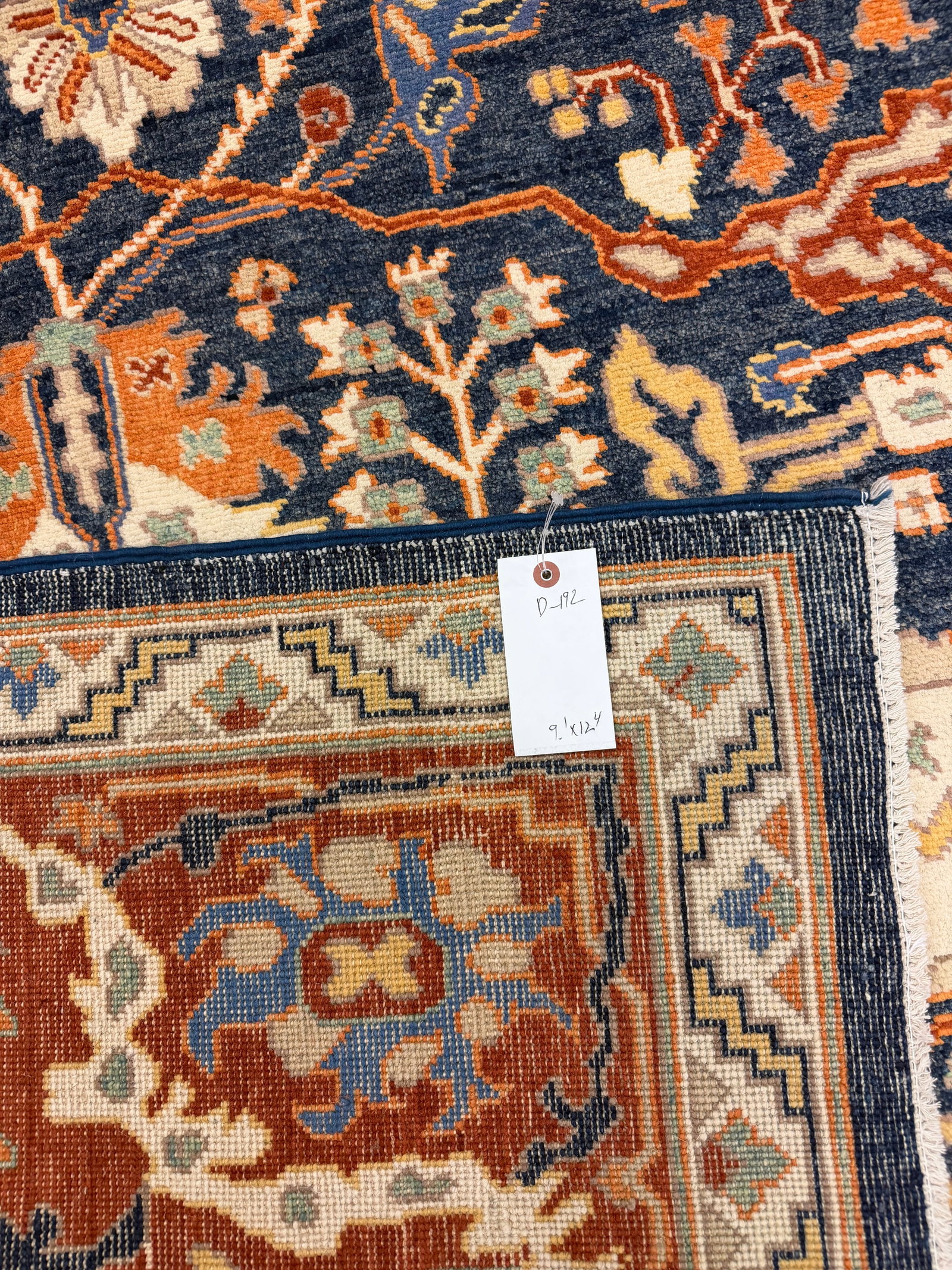 Persian Serapi D192 9'1" x 12'4" hand knotted - 10